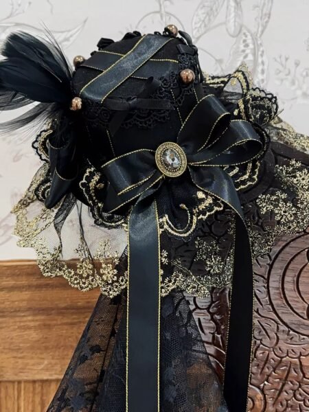 black gold dream contract original lolita accessory