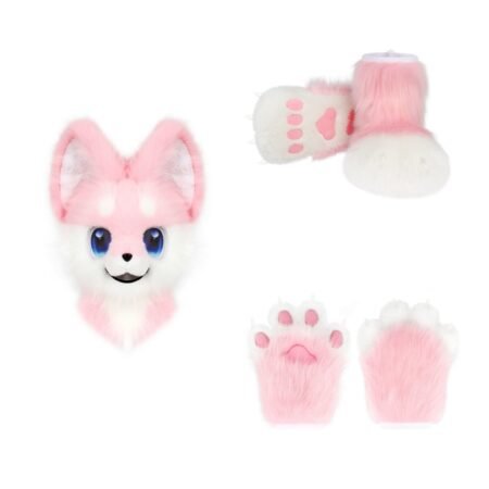 kig style canine fursuit costume set for comic con cosplay