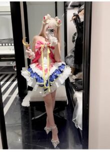 【 moon transformation 】 evening dress magic transformation dress