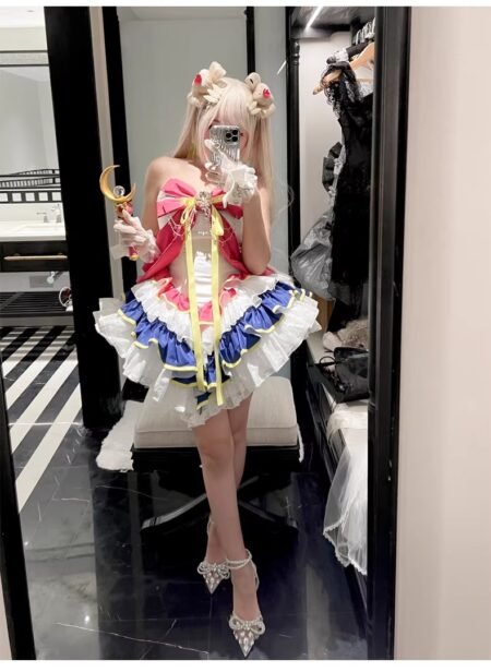 【 moon transformation 】 evening dress magic transformation dress