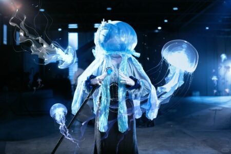 【blue jellyfish】customizable design available