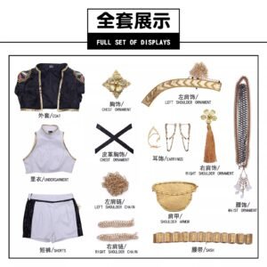 the cosplay outfit of the demon hunt girl group mirazoyuruimi