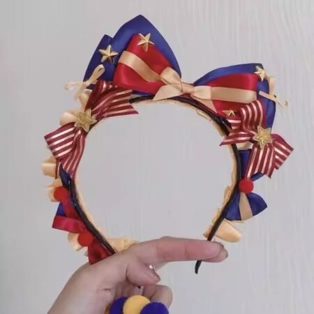 circus fairy tale amusement park gothic style hair accessories