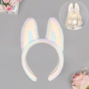labubu demonic baby plush ear headband