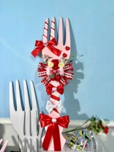 red strawberry lolita prop cosplay prop 80cm