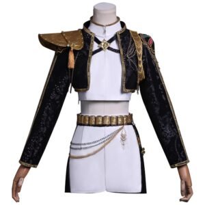 the cosplay outfit of the demon hunt girl group mirazoyuruimi