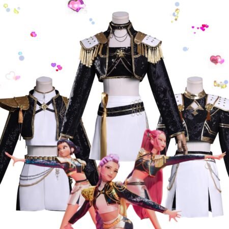 the cosplay outfit of the demon hunt girl group mirazoyuruimi