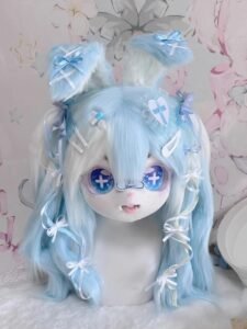 定制野兽头骨cosplay萝莉头饰