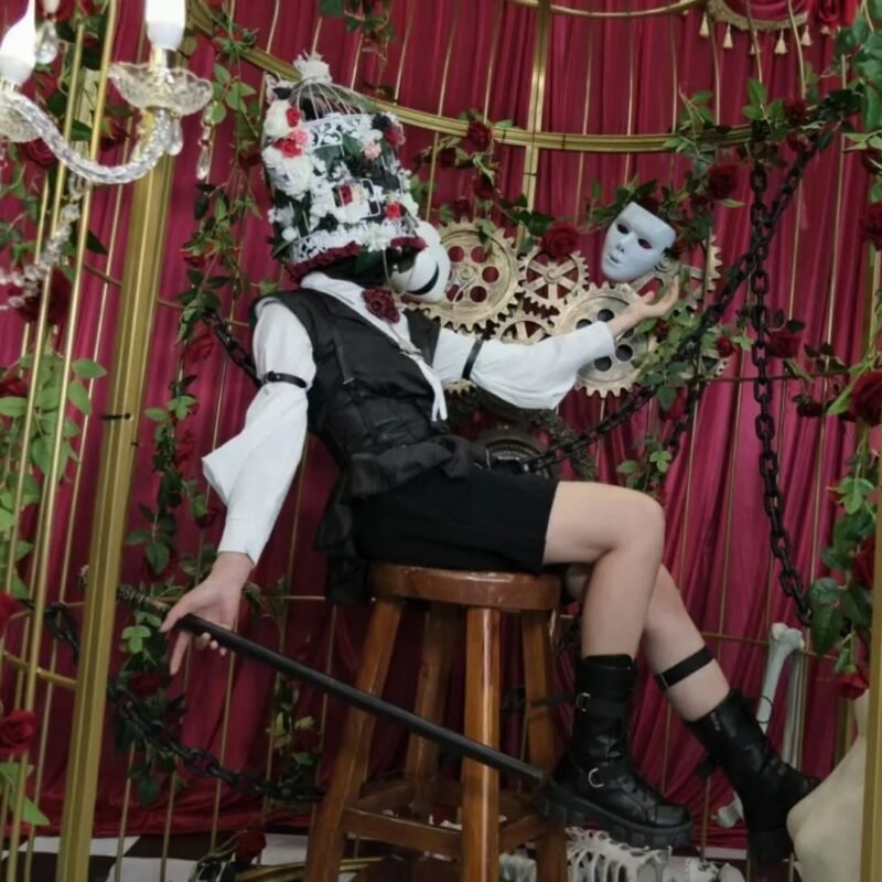 【flowers and birdcages】customizable design available