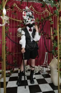 【flowers and birdcages】customizable design available