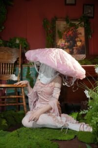 【mushroom with an unusual head】customizable design available