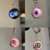 eye of the demon bead keychain bag