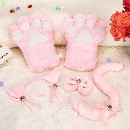 cat paw glove set