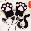 cat paw glove set