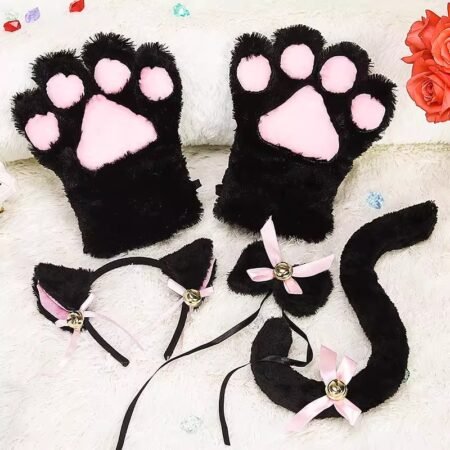 cat paw glove set