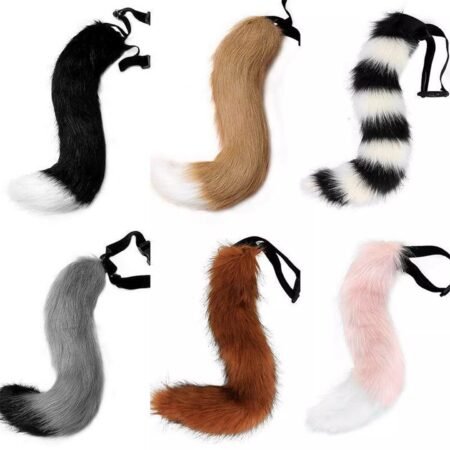 japanese style handmade cat tail