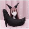 handcrafted animal ears and animal tails