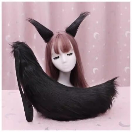 handcrafted animal ears and animal tails