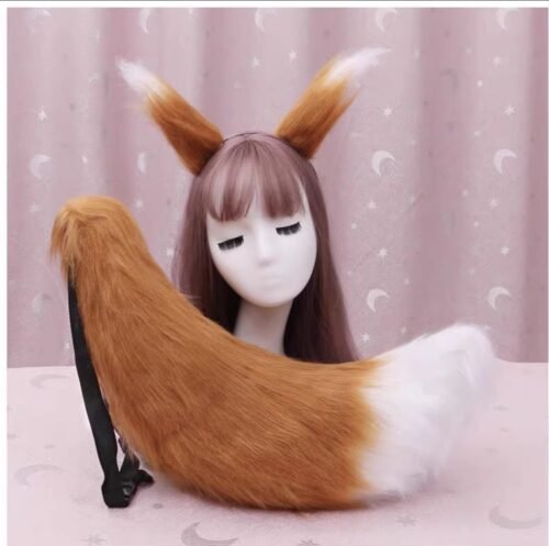 handcrafted animal ears and animal tails